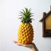 Decoration Display  Artiifical Pineapple  Fruit Model High Simulation Fake Pineapple Photography Props Ornament