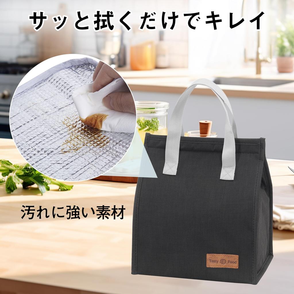 VECELO Lunch Bag 22.5*13*25.5cm 7L Cold Insulation Insulation Insulated Aluminum Cotton Durable Velcro Type Stainless Commuting To School Pink