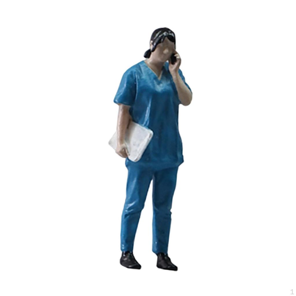 1/32 Doctor Figures 1:32 Figurine Simulation Figurines Scale Miniature Model for