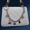 Fashion Fruit Pendant Metal Bag Charm With Gold And Silver Finish For Womens Crossbody Bags