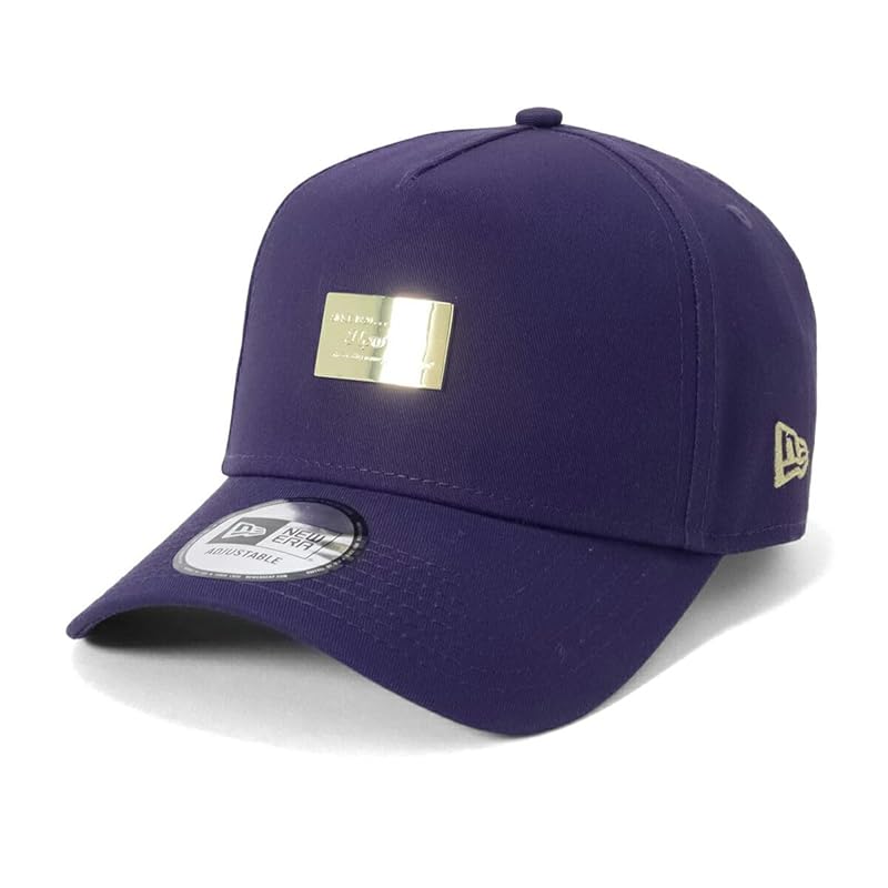 

[New Era] cap metal plate ONSPOTZ special order purple FREE 9Forty A-Frame Metal Plate