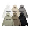 Moletom com Capuz FOG Masculino Pulôver com Logo Refletivo 3M Patch no Peito Streetwear