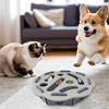 Cat Scratch Puzzle Toy Kittens Puzzle Enrichment Box Cats Self-Play Felt Maze with 2