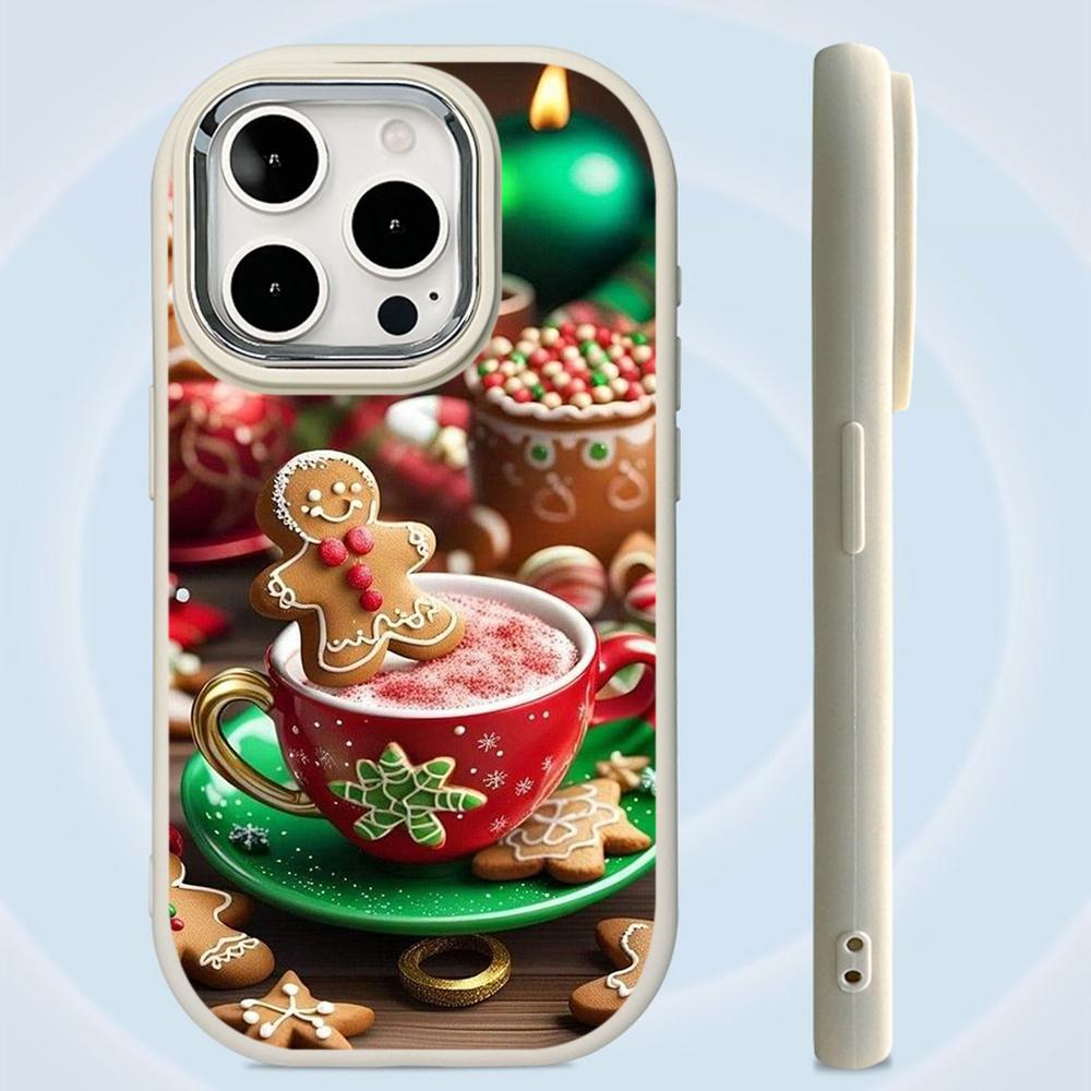 N107 Happy New Year Christmas art Soft Phone Cases для Samsung S24 S23 Plus A15 A35 A54 — фото 4