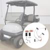 Golf Cart Motor Brushes for ClubCar 3.2 1017946 36V 48V, Motor Brush Assemblies with Terminal Ends, Insulator Blocks & Hardware for Motor Care