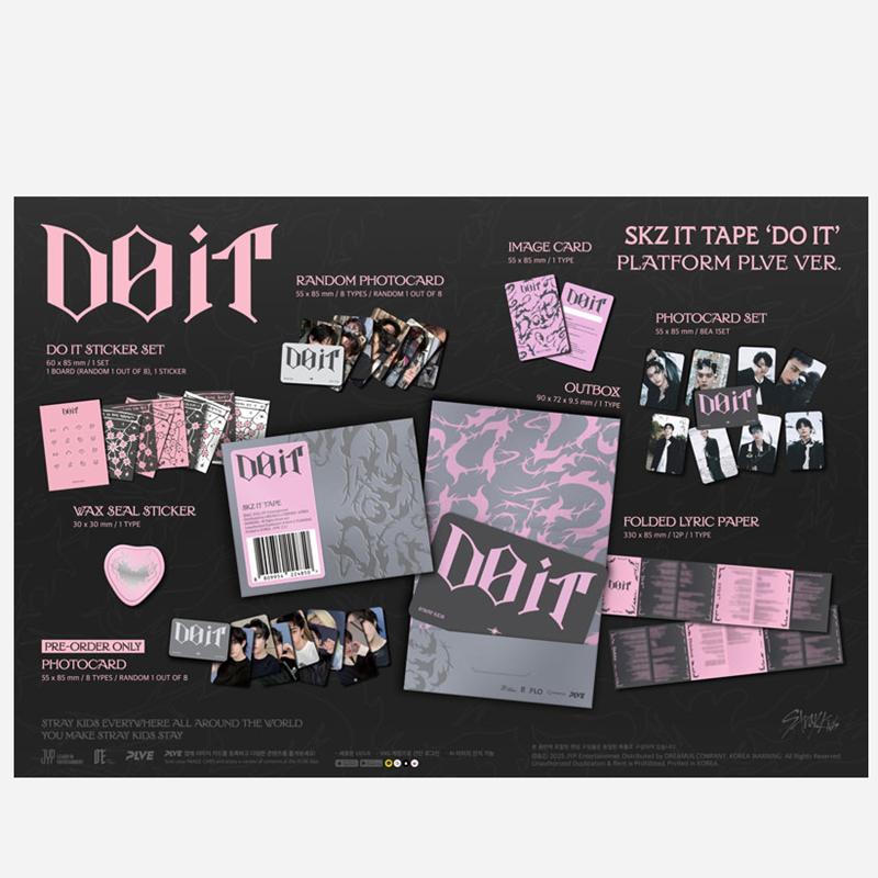 [Předobjednávka]Stray Kids-SKZ IT TAPE[DO IT]PLATFORM PLVE Ver.(Online výhoda)