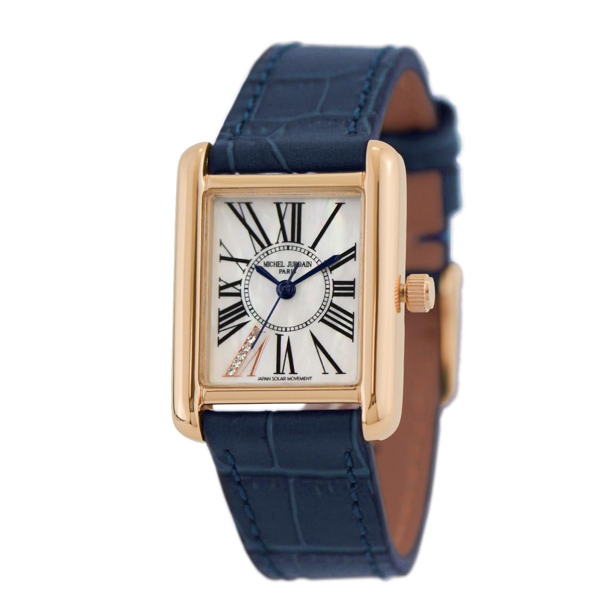 

Часы MICHEL JURDAIN Diamond Pearl Solar Charging Ladies MJ-7000 (военно-морской флот)