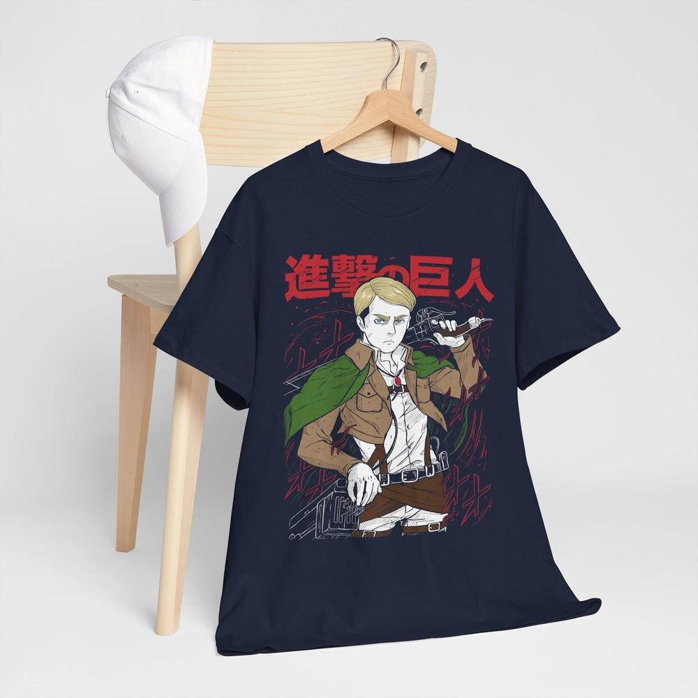 Hange Zoe Tshirt Attack On Titan Aotanimeunisexga Levi Eren Season 4 Gift M