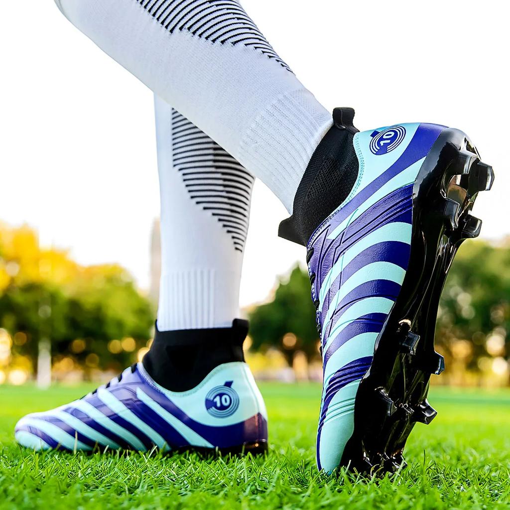 Men's Turf Indoor Social Training Comfortable Football Boots Cleat Spike Sneakers Super Light Outdoor Professionalfootball Shoes