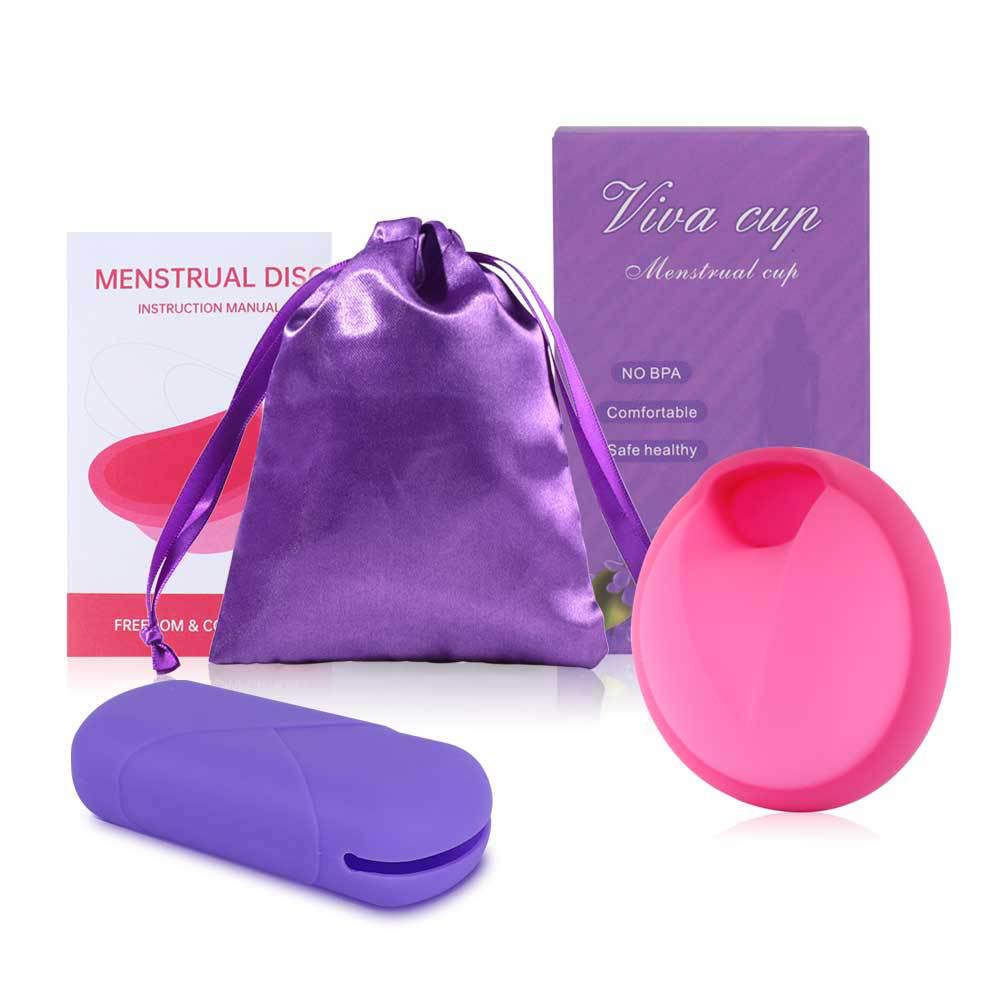 Silicone Menstrual Cup & Disc: Reusable Period Alternative to Pads & Tampons