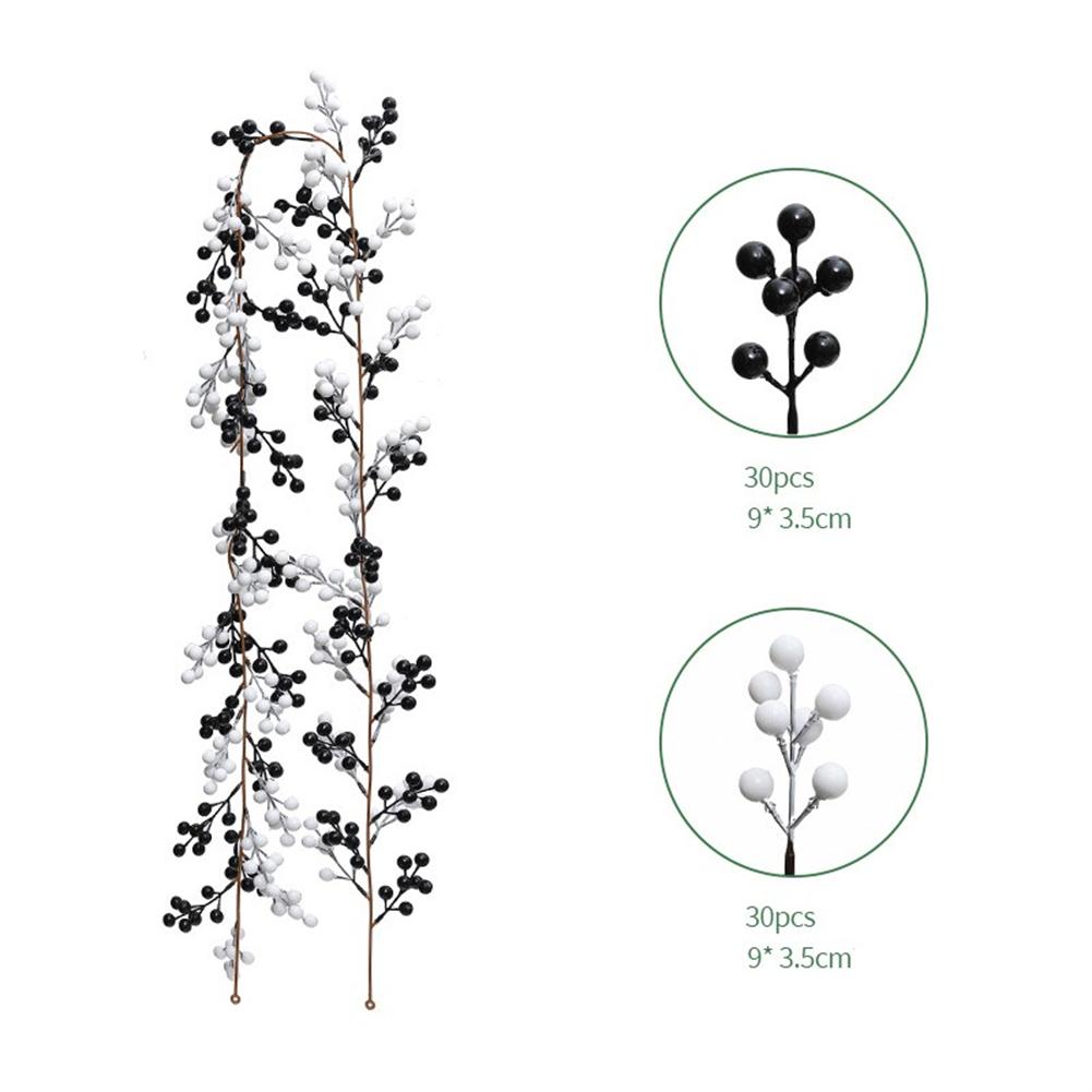 Festive Home Decor 6FT Hanging Vines Christmas Party Home Office Decor Christmas Tree Accessory For Picture Frames