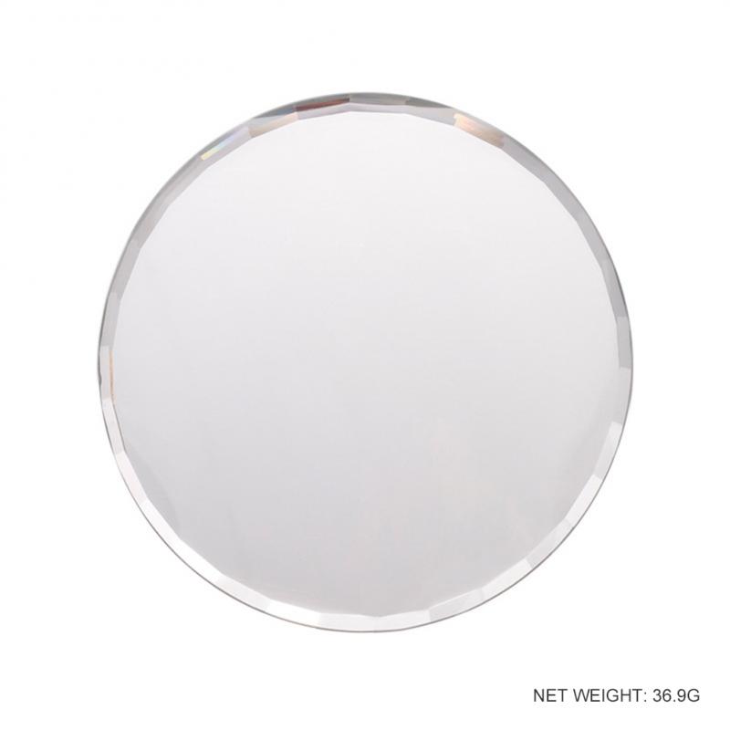 

Gel Polish Mixing Color Palette False Nail Painting Drawing Board Round Nail Accessories Glass Nail Color Palette Manicure Tool