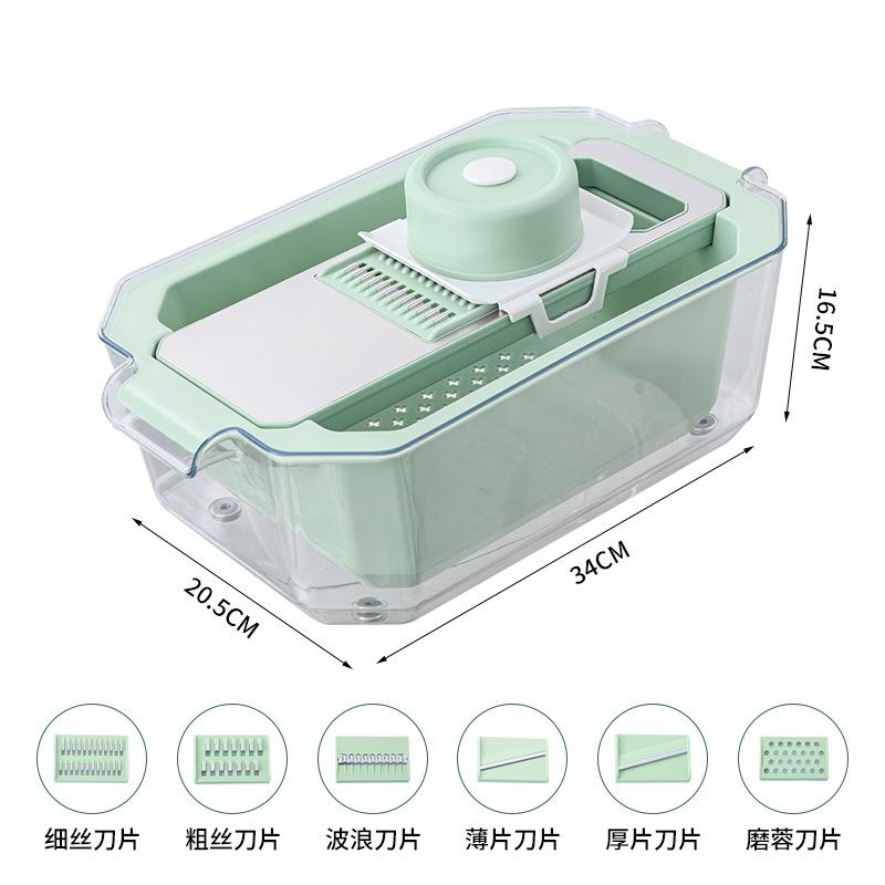 Shredded Potato Silk Wiping Artifact Multifunctional Vegetable Cutter Kitchen Household Coarse Shredded Radish Shredding Cutter