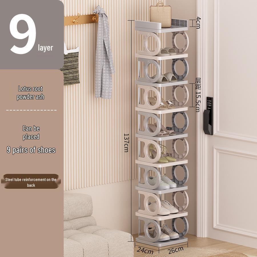 Compact Student Dorm Shoe Rack - Space-Saving Entryway Shoe Storage