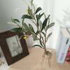 Plastic Artificial Olive Branch With Olive Fruit Fake Plant Decoration  DIY Projects