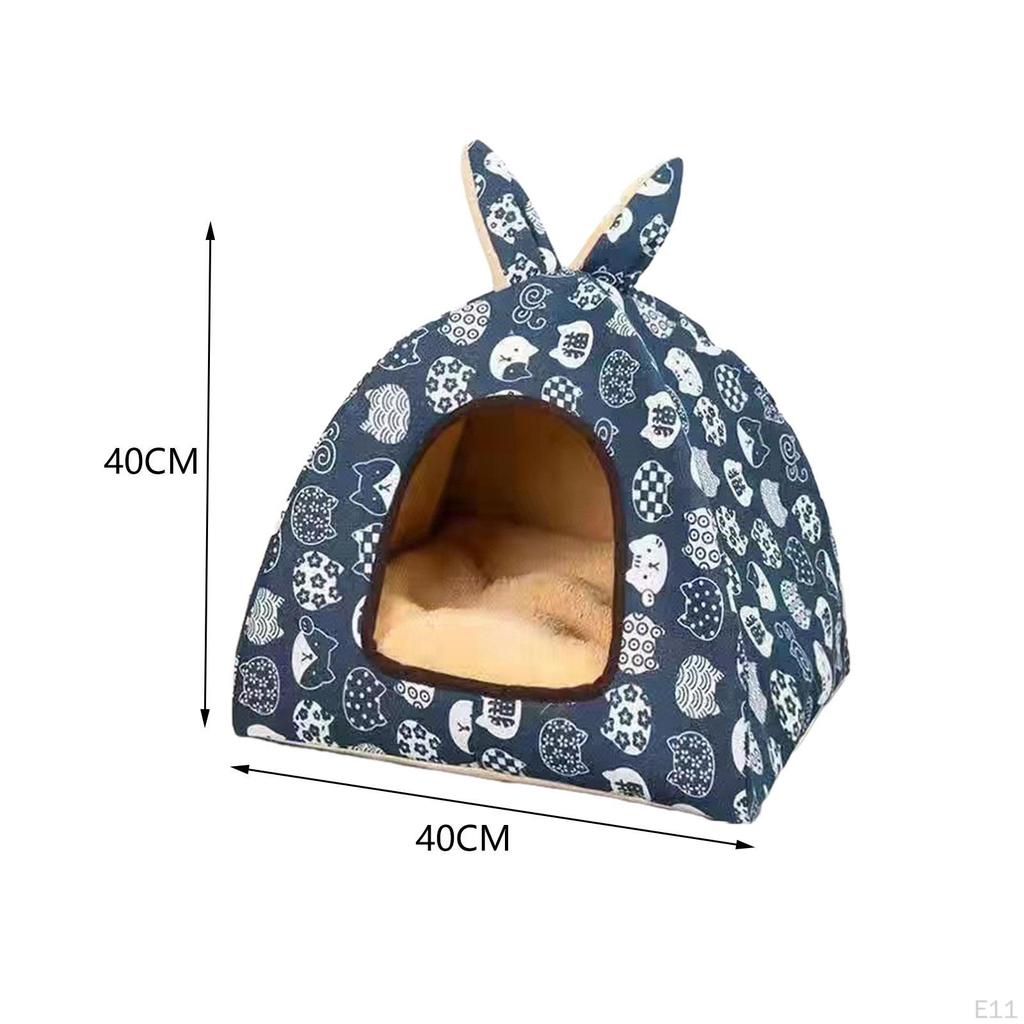 Nest with Cushion for Indoor Use, Pet Tent Bed Chihuahua And Pomeranian