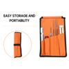 8 PCS Chainsaw Sharpener File Kit Hand Tool for Sharpening Electric Chain Saw Includes 5 32 3 16 7 32 Inch Round File,