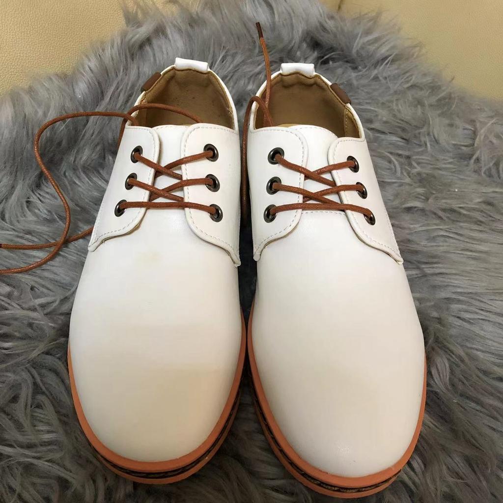 Welfare Price Basic PU Men Oxford Shoes Clearance Not Produce Again