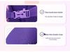 Mok Lightweight Double Shoulder School Backpack & Pencil Case Set for Girls, Grades 1-6