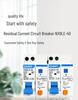 Chint 1P+N Miniature Circuit Breaker with 220V RCD Leakage Protection