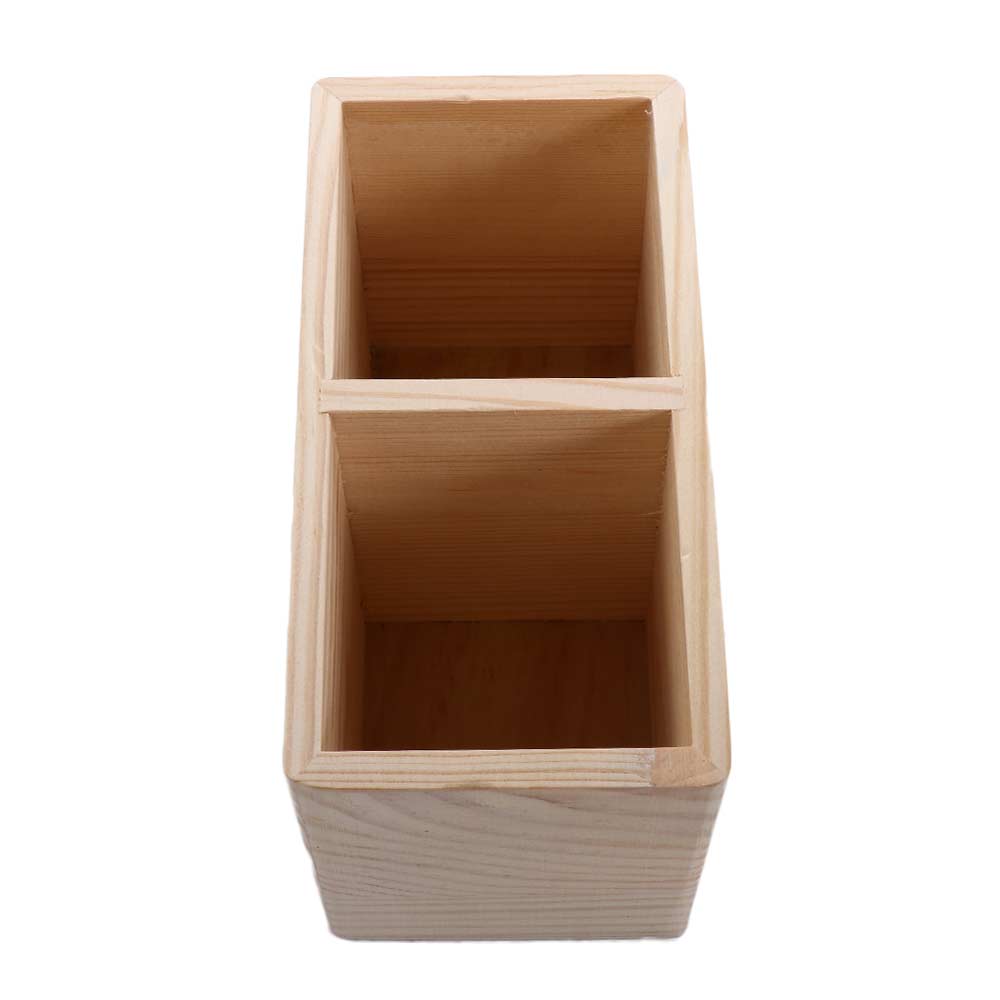 Container Pen Holders Pen Holder Stationery Organizer 1/2 Grid Organizer Desktop Storage Box
