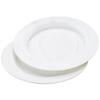 Pure White Ceramic Dinner Plates