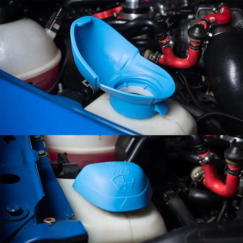 1PC Universal Auto Windschutzscheibe Wiper Washer Flüssigkeit Reservoir Cap Auto Flasche Kappe Trichter