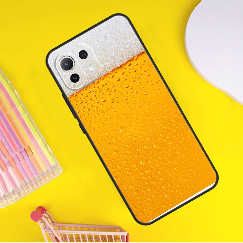 A Glass of Beer Alcohol Cover For Xiaomi 14T Pro 11T 12T 13T 13 14 Ultra POCO X7 Pro X3 X5 F3 F5 F6 M6 X6 Pro Case