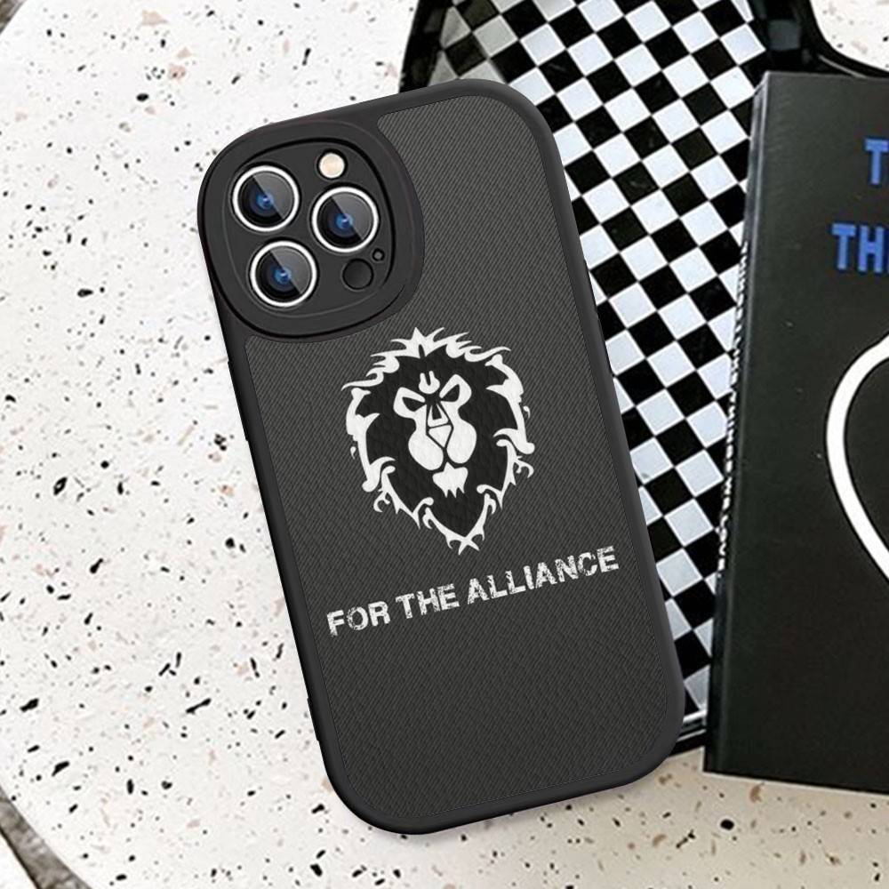 Game World Of Warcraft Leather Phone Case For IPhone 15 14 13 Pro Max 12 11 16 Plus Phone Cover