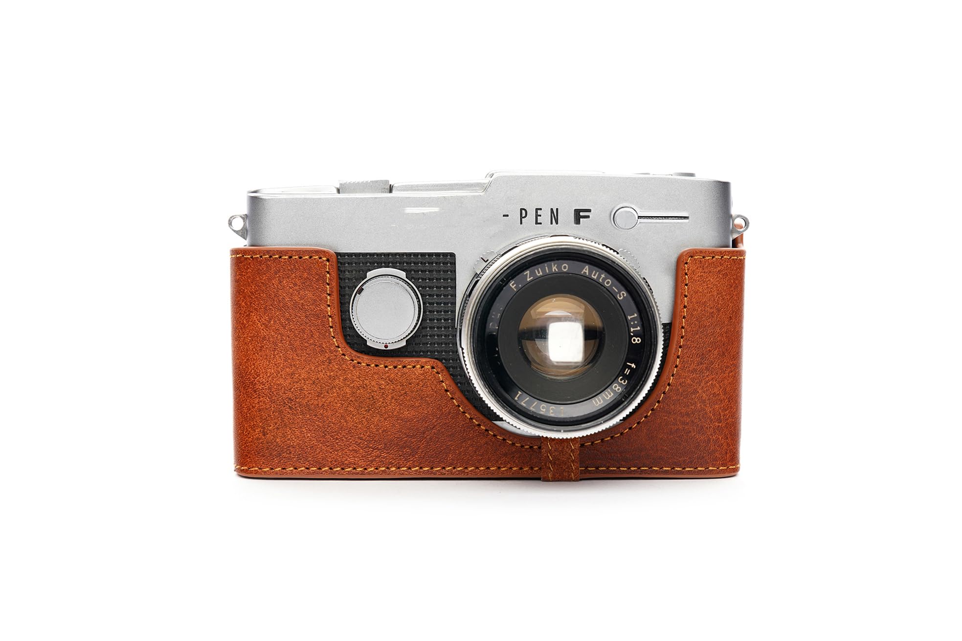

TP Original Olympus PEN FT Leather Reddish Brown (Film Camera) Case,