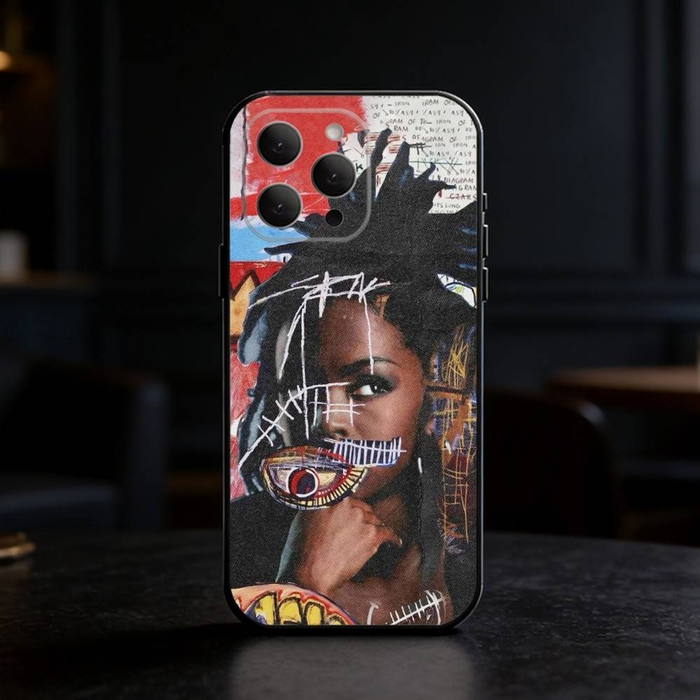 Sängerin L-Lauryn Hill Handyhülle Für iPhone 17,16,15,14,13,12,11 Plus,Pro,Max,Mini Silikon schwarz Weiche Hülle