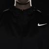 Nike Essential Flash Logo Reflective Casual Running Hooded Jacket Women Jackets Black CU3354-010