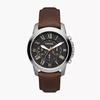 Men's Bronson Quartz Watch - Stainless Steel Chronograph, Three Disc, Business Style FS4813