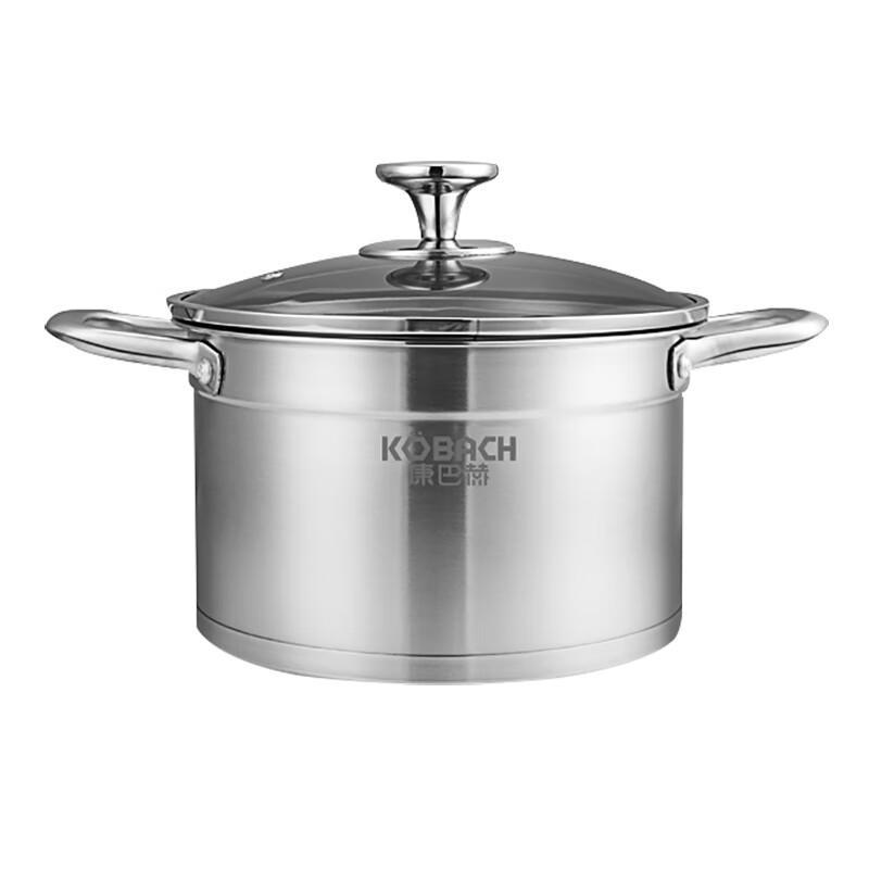 KBH European Stainless Steel Soup Pot 5L 22cm