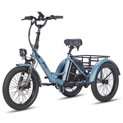 Electric Cargo Bicycle Fafrees 20" F20 Mate 250W Motor Foldable E-Bike Top Speed 25km/h LCD Display 48V 20Ah Dual Hydraulic Brake Max Load 180Kg