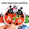 Match Alphabet Word Animal Cards Kids Educational Toy Toddler Enlightenment