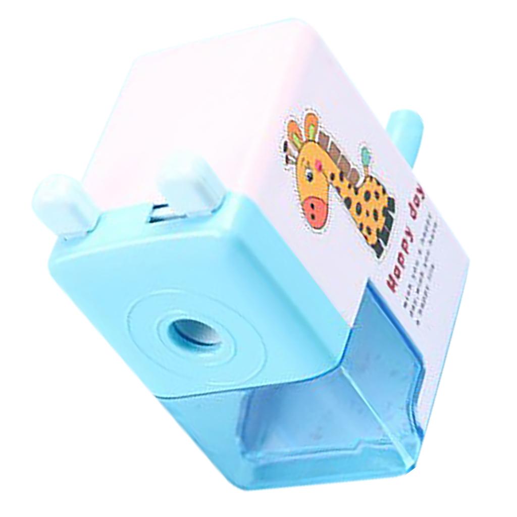 Rotating Pencil Sharpener Creative Cartoon Hand Crank Manual Pencil Sharpener for Students