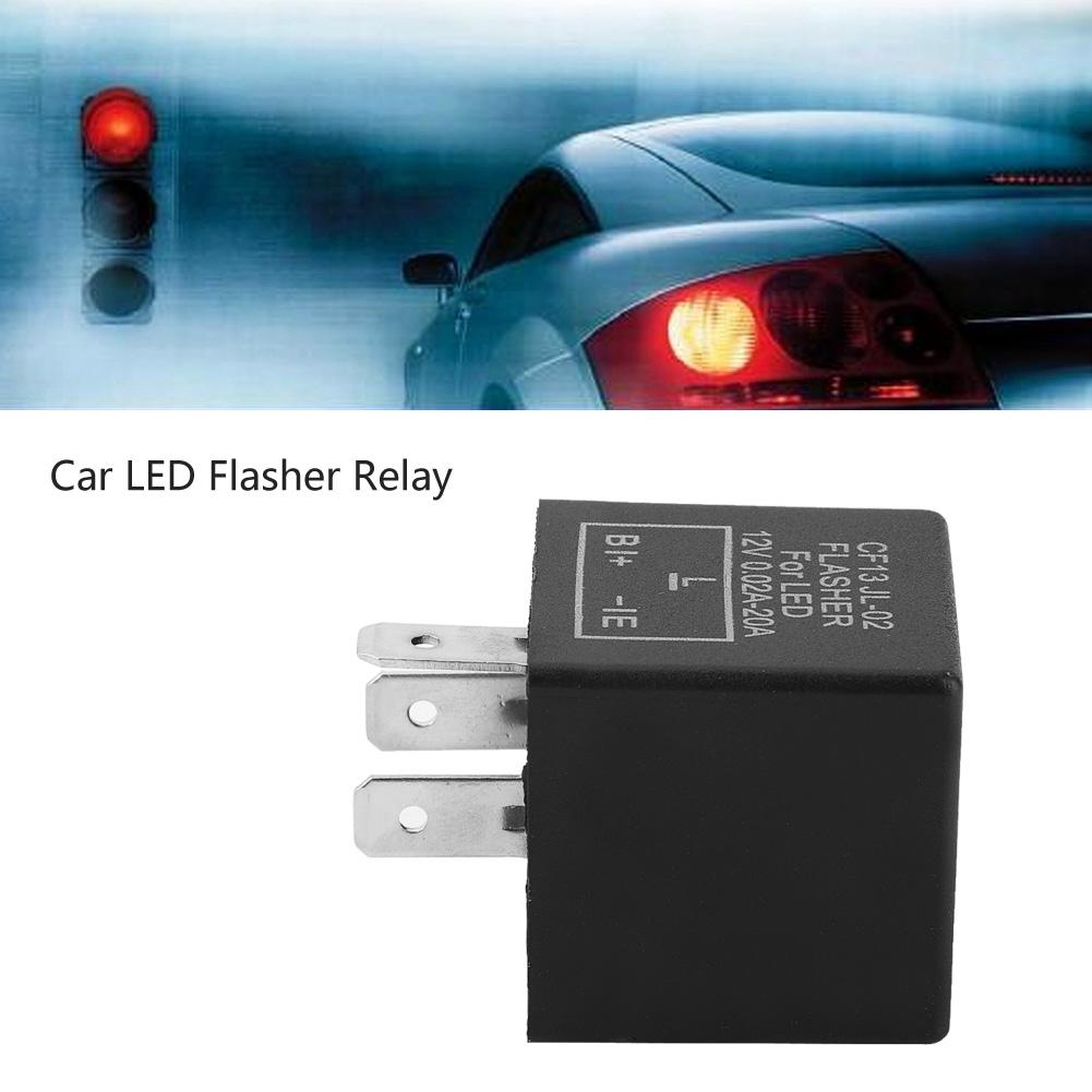 Electronic LED Adjustable Flasher Relay For Turn Signal Light Blinker FLL002 CF13 JL 02