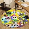 Dandy's World Pattern Round Rug, Indoor/Outdoor Mat, for Picnic, Gameroom, Bedroom, Office, Living Room, Home Decor Carpet, Birthday Gift