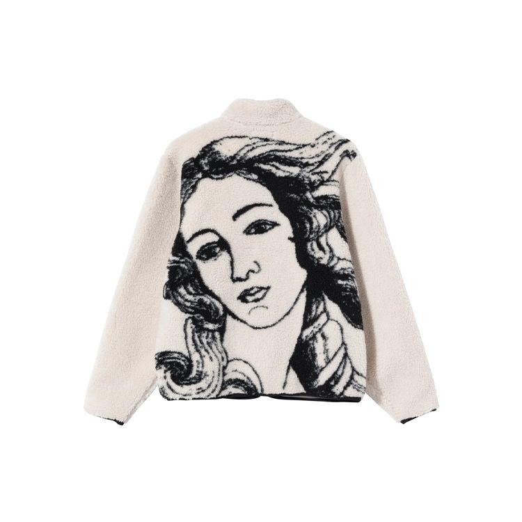 Stussy Venus Žakarda Flīsa Jaka ar