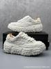 Fashion Men's 2025 Spring/Summer New Fashionable Retro Trendy Tire Bottom Casual Thick Bottom Height Raising Couple Sports Shoes