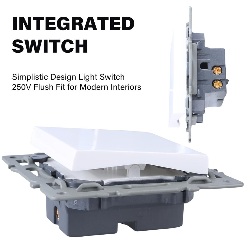 Elegant Wall Switches Flush Mount Practical In Wall Electric Switches Essential Power Control Wall Switches for Home