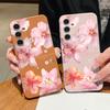Flower Pattern Phone Case For Samsung Galaxy A56 A16 A17 A36 A26 A55 A15 A25 A54 5G A37 A57 S26 S25 S24 S22 Ultra S24 S23 FE Soft TPU Cover