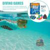 Dive Gems Poolspielzeug Bunte Edelstein Pool Tauchspielzeuge Kinder Lernspiele Outdoor-Aktivitäten für Sommerpool Pädagogisch Unterwasser