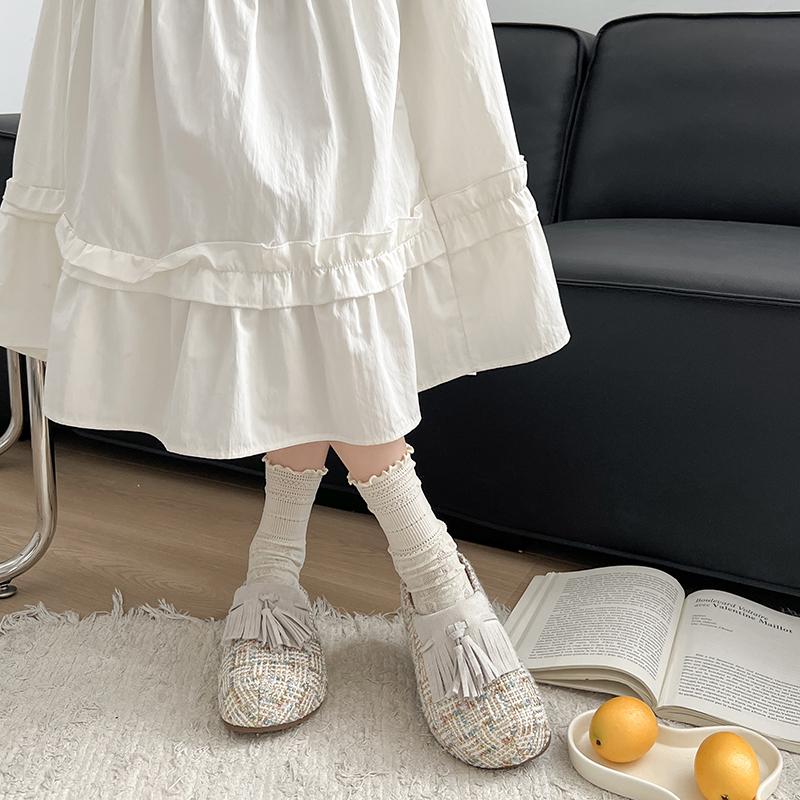 Fashion Temperament Small Fragrant Wind Pink Thick Bottom Baobao Slipper Female Summer Outside Wear 2025 New Retro Increase Half Slipper