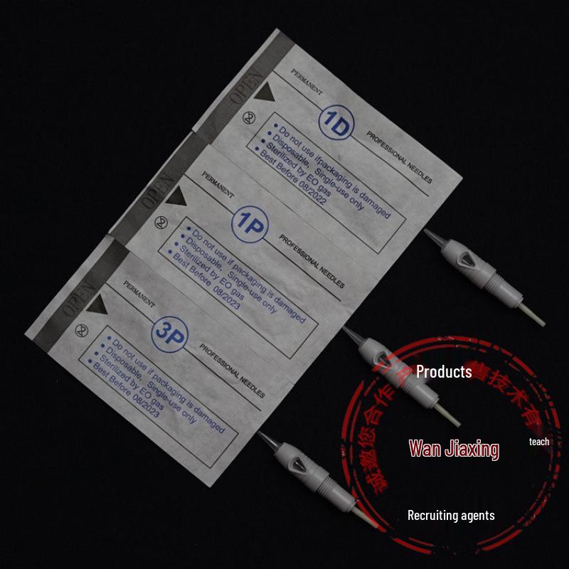 Xia Meng Eyebrow Embroidery Single Row Gray Screw Microblading Needle