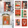 Vibrant Christmas Garden Flags With Cartoon Patterns Perfect For Festive Outdoor Dcor