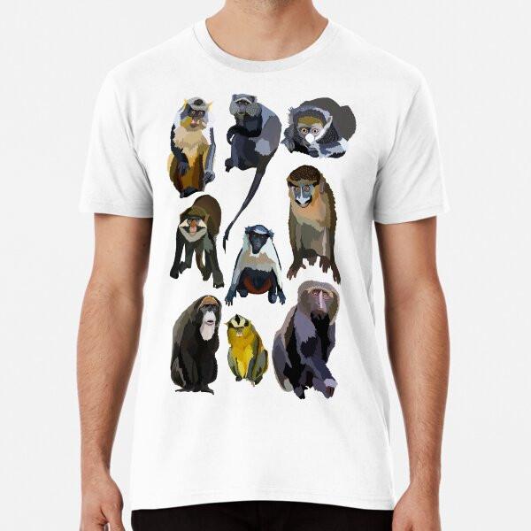 

G is for Guenon S to 5XL Made in the AU/USA T-Shirt M