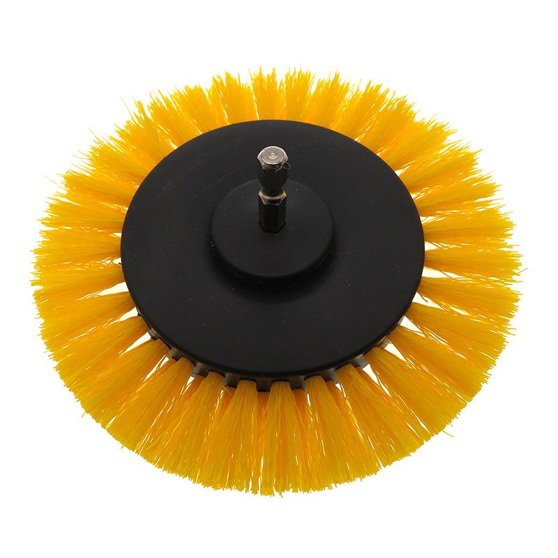 3-Piece Electric Drill Cleaning Brush Set for Cars, Discs, and Bathrooms