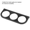 52mm/2in 3-Hole Triple Instrument Panel Shell Gauge Mounting Bracket Car Dashboard Meter Iron HolderBlack